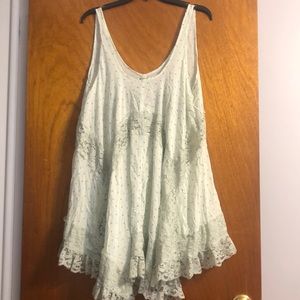 Free people light green dress